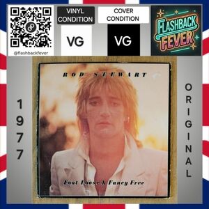 ROD STEWART•Foot Loose & Fancy Free•1977 US (#BSK 3092)•L.A. Pressing